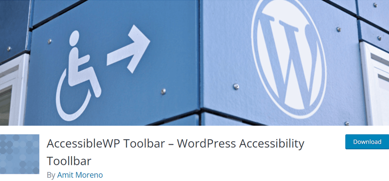 AccessibleWP Toolbar WordPress Plugin
