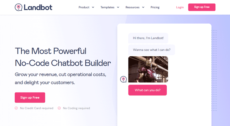 Landbot - Best WordPress Chatbot Plugins