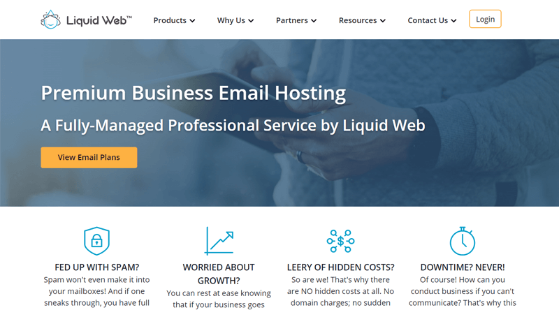 Liquid Web Managed Email Hosting Service