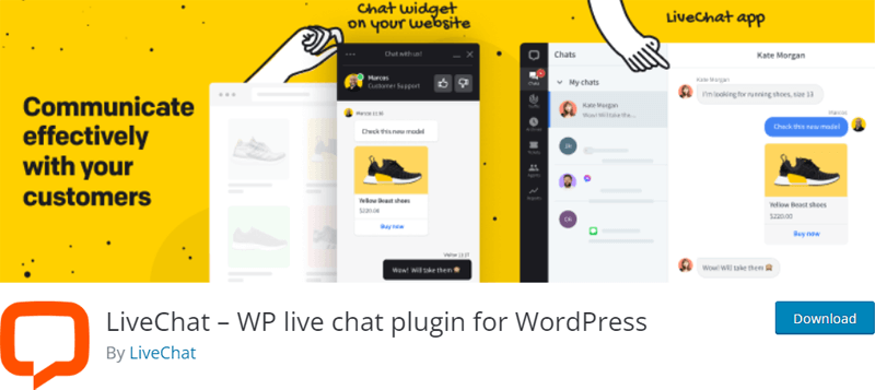 LiveChat - Free WordPress Live Chat Plugin