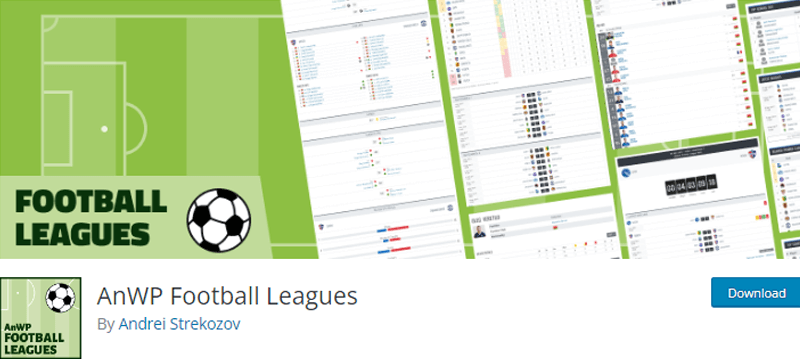AnWP Football Leagues for WordPress Team Management