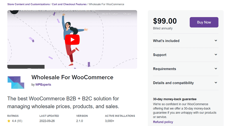 Wholesale for WooCommerce WordPress Plugin