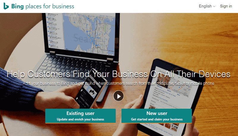 Bing Places Rank Tracking for Business