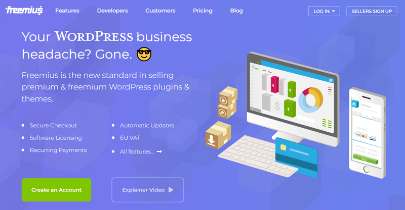 Freemius Platform to Sell from your Own Store