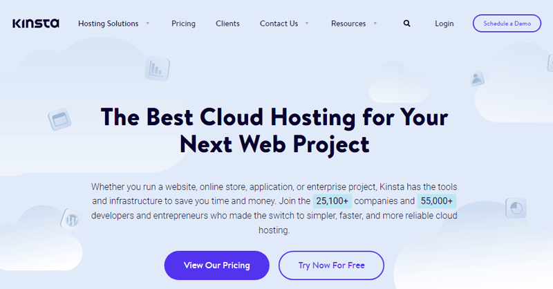 Kinsta Best Cloud Hosting Solution