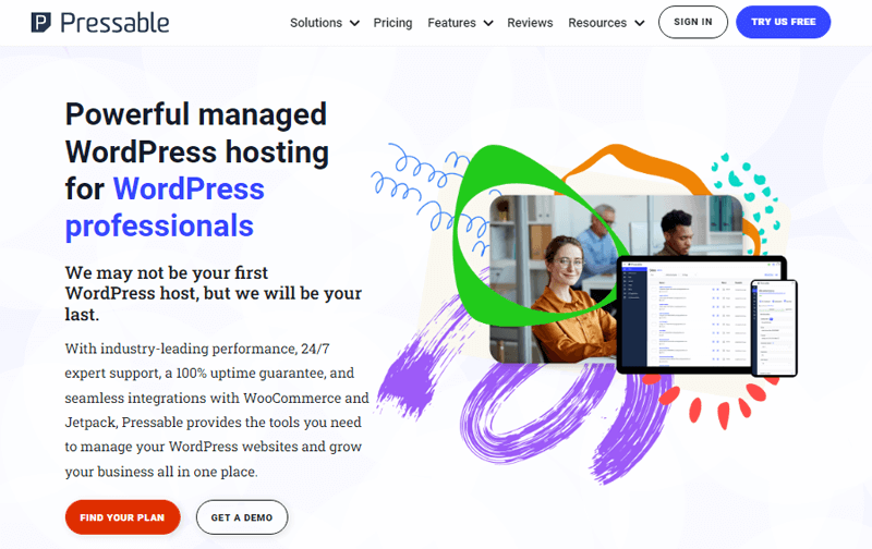 Pressable Managed WordPress Hosting