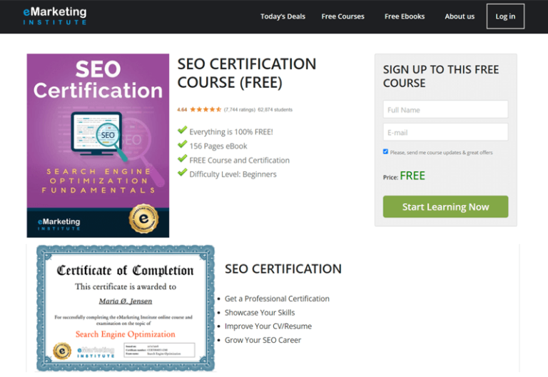21 Best SEO Certification Courses to Master SEO in 2023