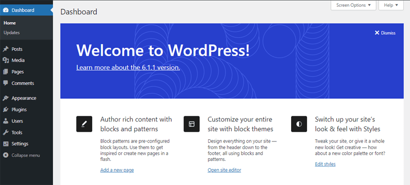 Reload your WordPress Website & See the Changes 