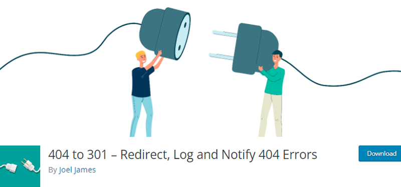 404 to 301 Redirect WordPress Plugin