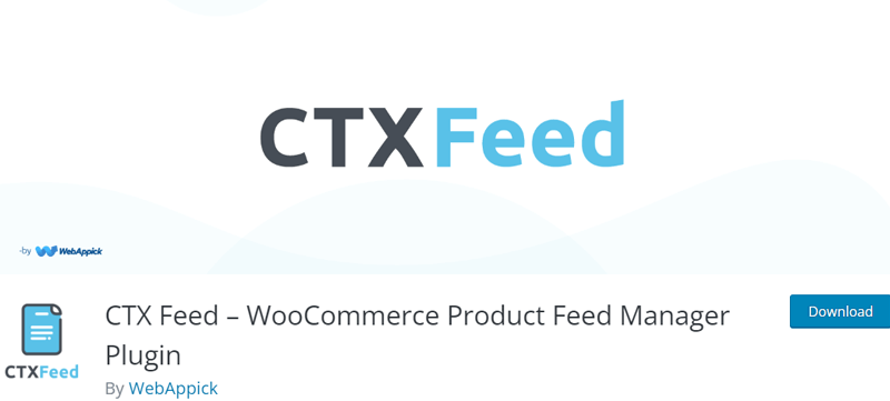 CTX Feed WordPress Facebook Pixel Plugin