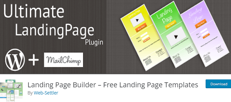 Landing Page Builder by Web-Settler