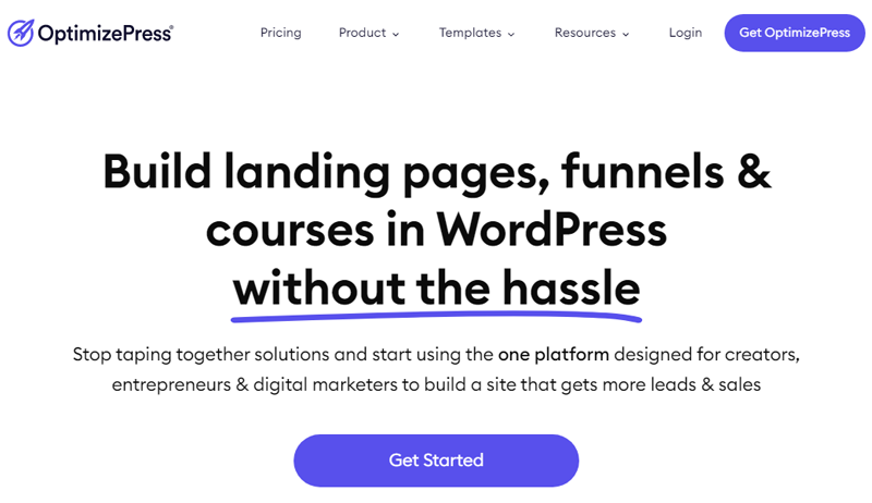 OptimizePress Powerful WordPress Landing Page Plugin