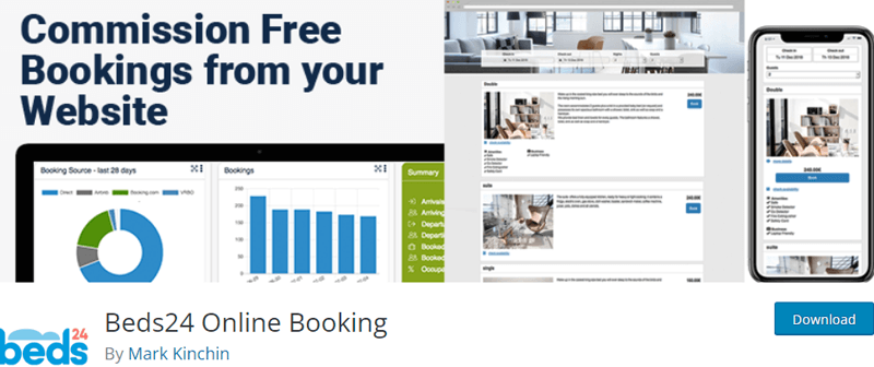 Beds24 Online Booking Plugin