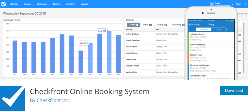 Checkfront Online Booking System