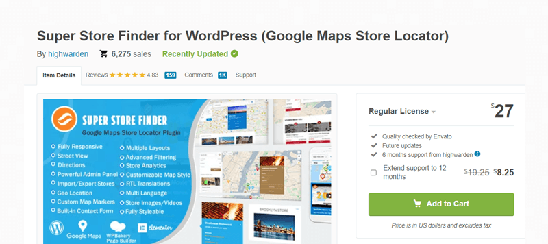 Super Store Finder WordPress Plugin