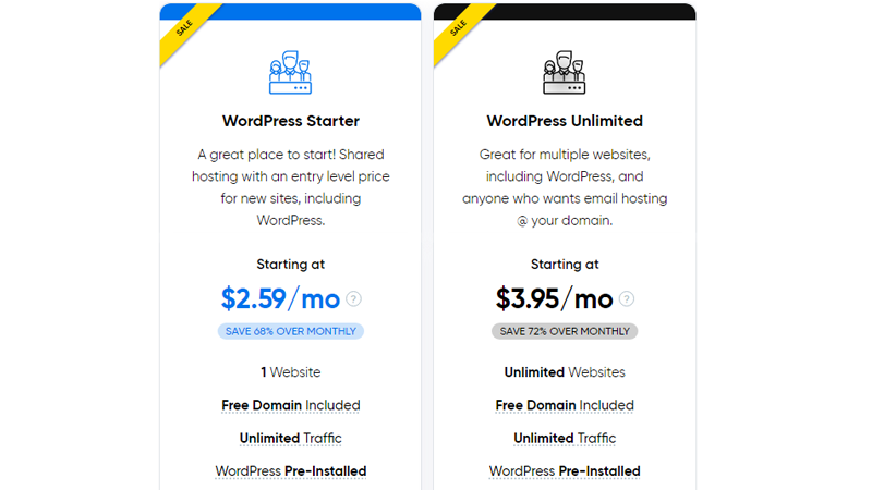 DreamHost Pricing Option 