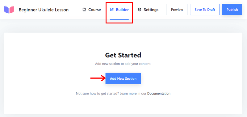Add a New Section to the Masteriyo Course