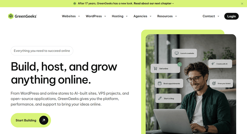 GreenGeeks Web Hosting