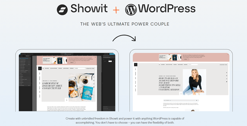 Showit and WordPress Integration