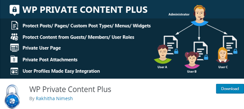WP Private Content Plus WordPress Plugin 