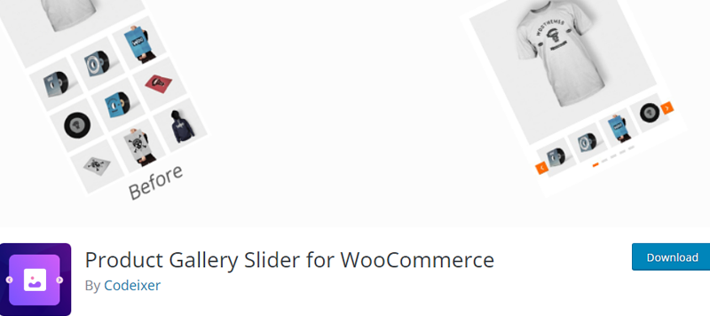 Product Gallery Slider Plugin For WooCommerce
