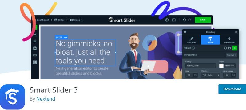 Smart Slider 3 WordPress Plugin