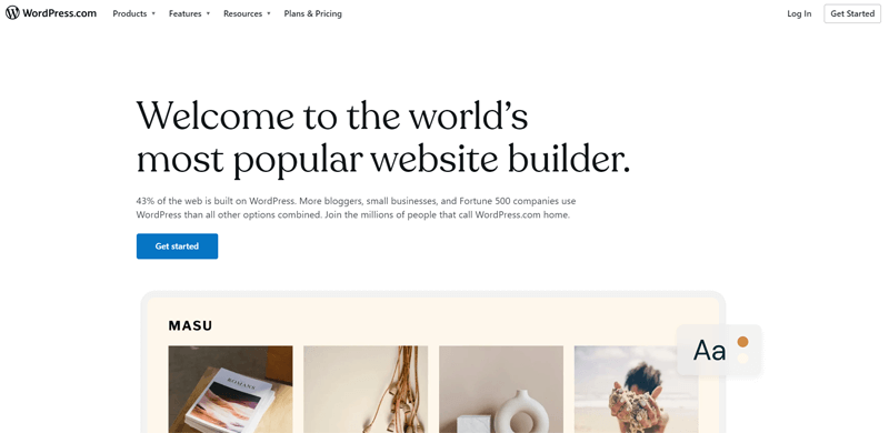 WordPress.com Website Builder