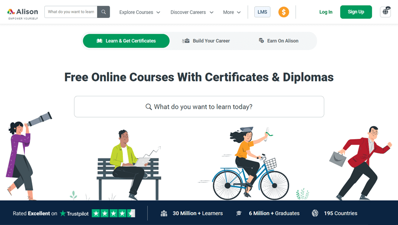 Alison - Free Online LMS with Certificates