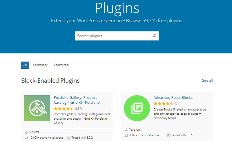 Official WordPress Plugin Directory