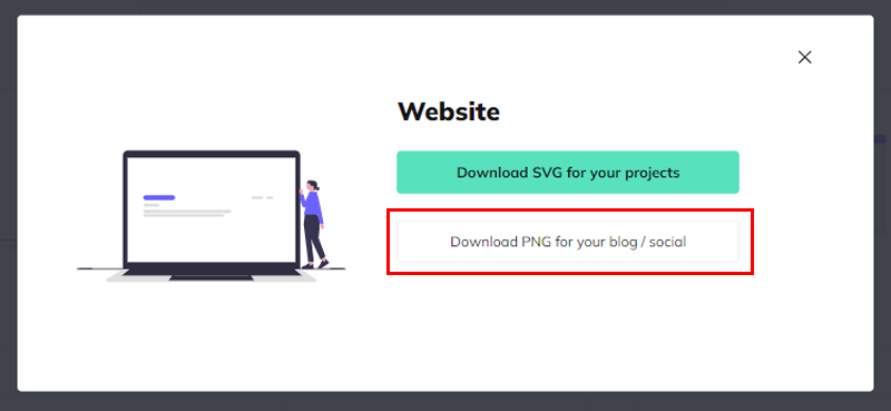 Click Download PNG For Your Blog