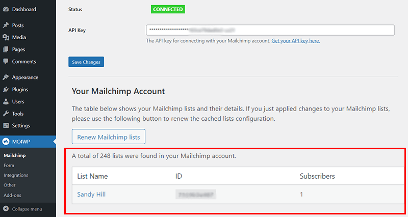 Explore the Name of Your Mailchimp Mailing List 