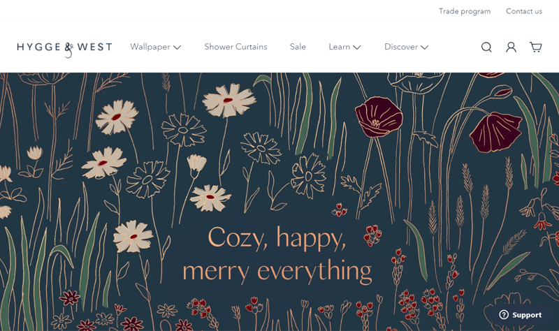 Hygge & West Accessible Website Example