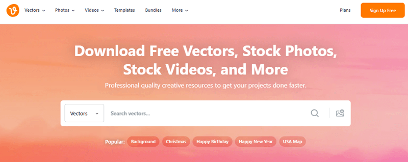 Vecteezy Platform Free Illustrations For Websites