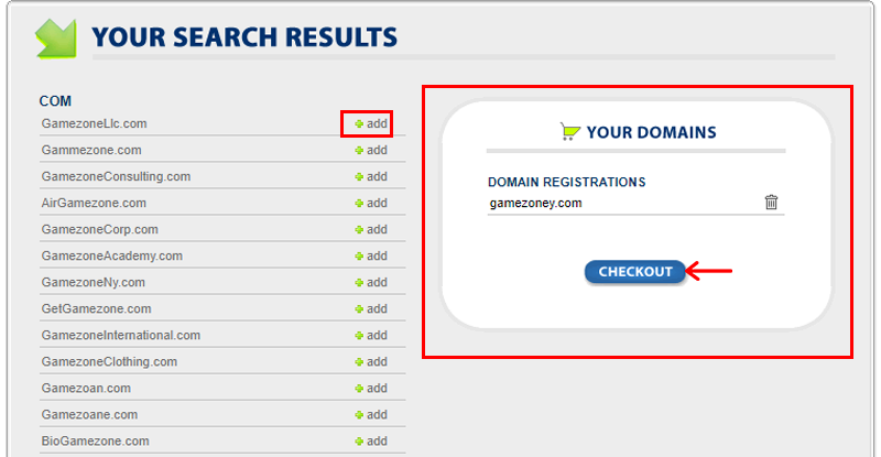 Get Domain Names With DomainIt