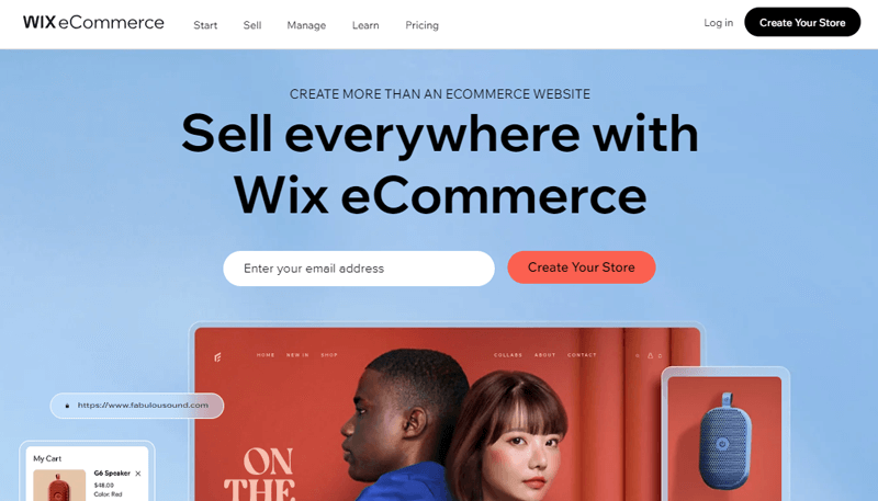 Wix Best Ecommerce Platform