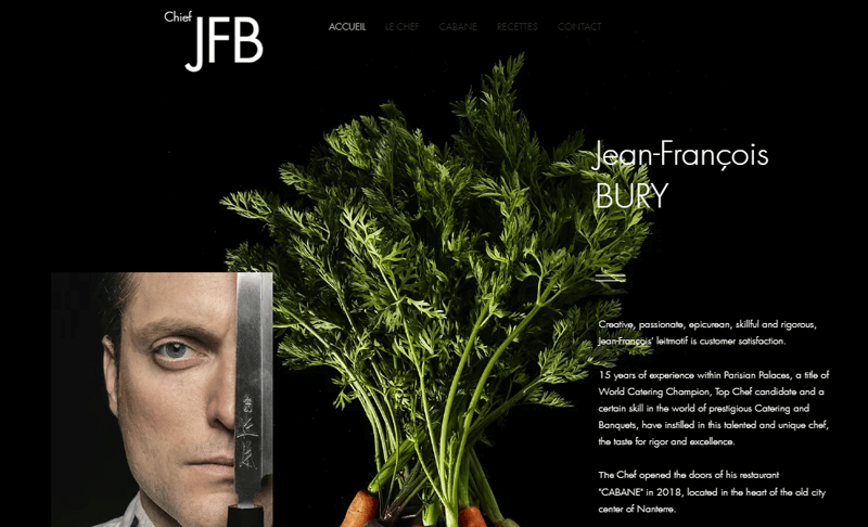 Chief JFB Wix Website Example