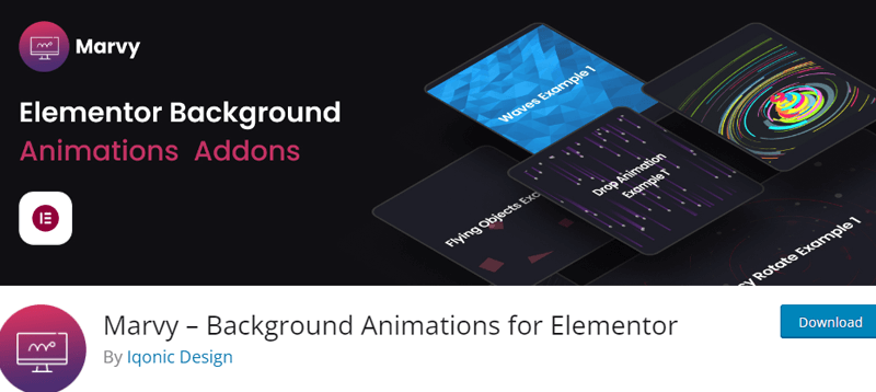 Marvy WordPress Animation Plugin