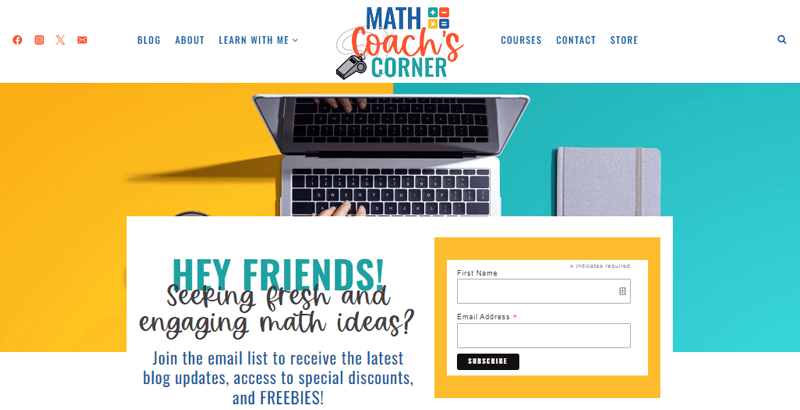 Math Coach's Corner 