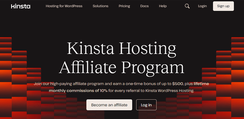 Kinsta Affiliate Program