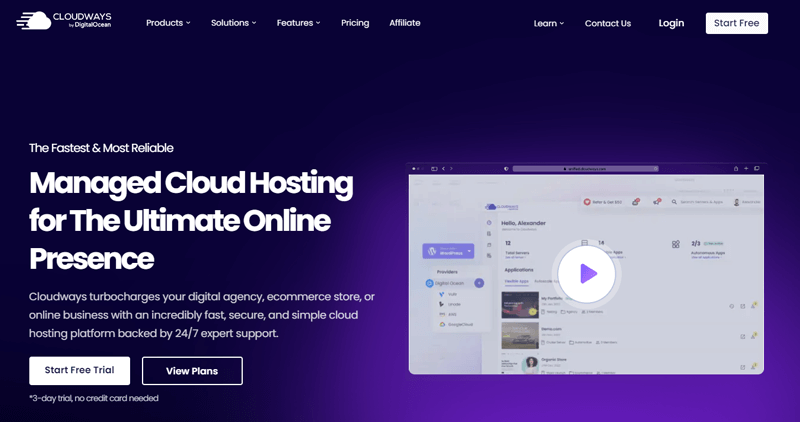 Cloudways Managed Cloud Hosting