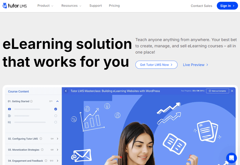 Tutor LMS eLearning Solution