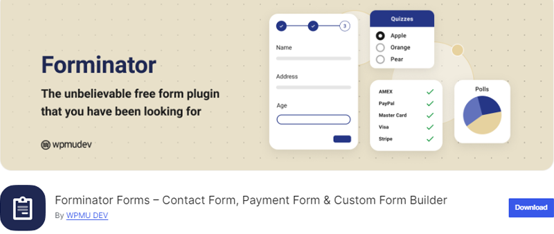 Forminator WordPress Survey Plugin