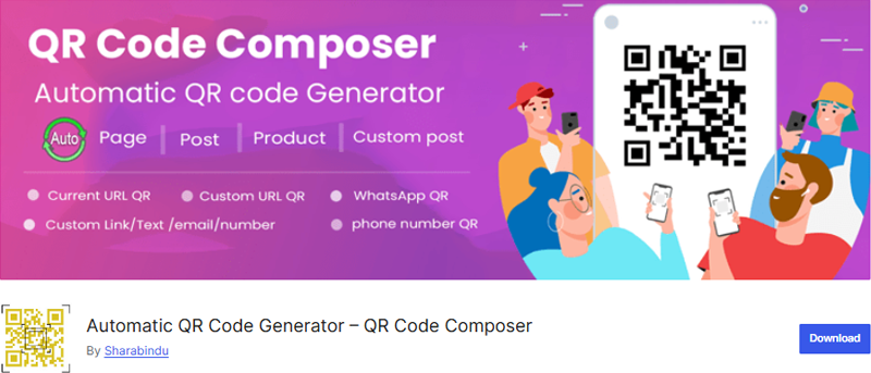 QR Code Composer for WooCommerce