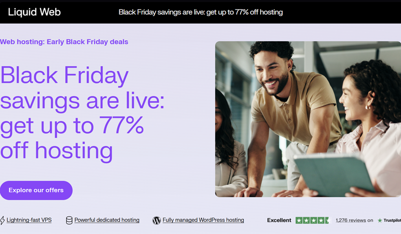 Liquid Web - Black Friday Web Hosting Deals