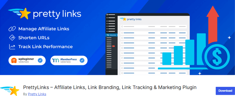 PrettyLinks WordPress Affiliate Plugin