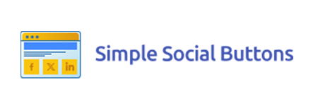 Simple Social Buttons