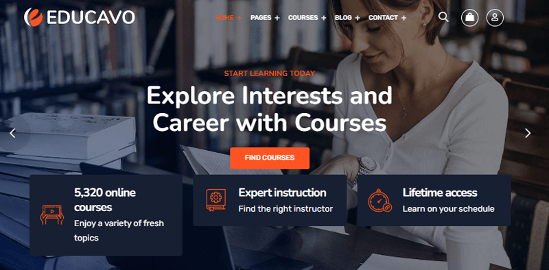 Educavo WordPress LMS Theme