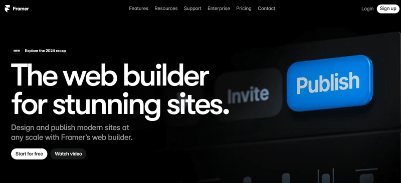 Framer Website Builder