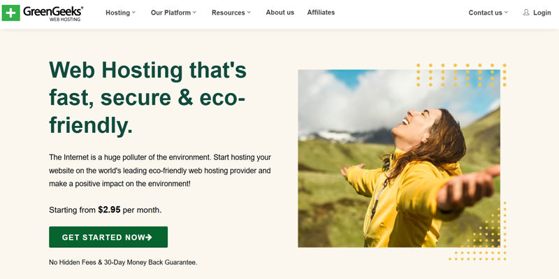 GreenGeeks Web Hosting