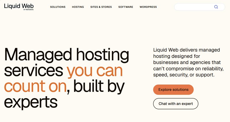 Liquid Web - Managed WordPress Hosting